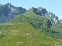 Au dessus du lac de Roselend